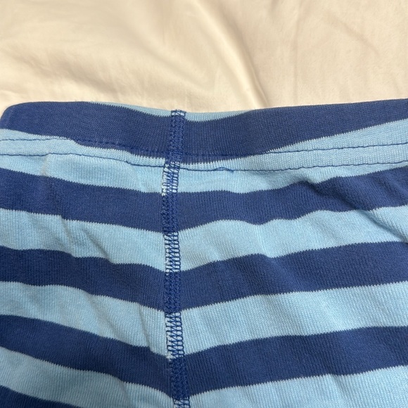 Hanna Andersson Striped Long John Pajamas Sz 4 - Picture 6 of 7